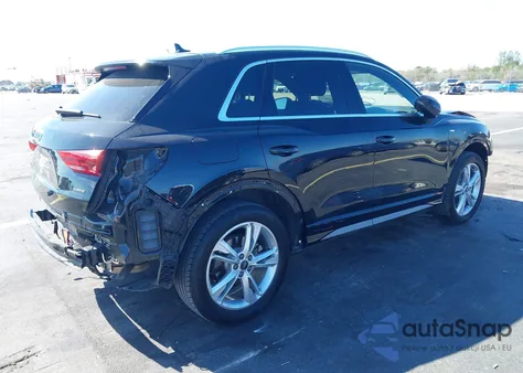 2024 Audi Q3 Premium 45 Tfsi S Line Quattro Tiptronic из США, поврежденный, VIN WA1DECF39R1130463